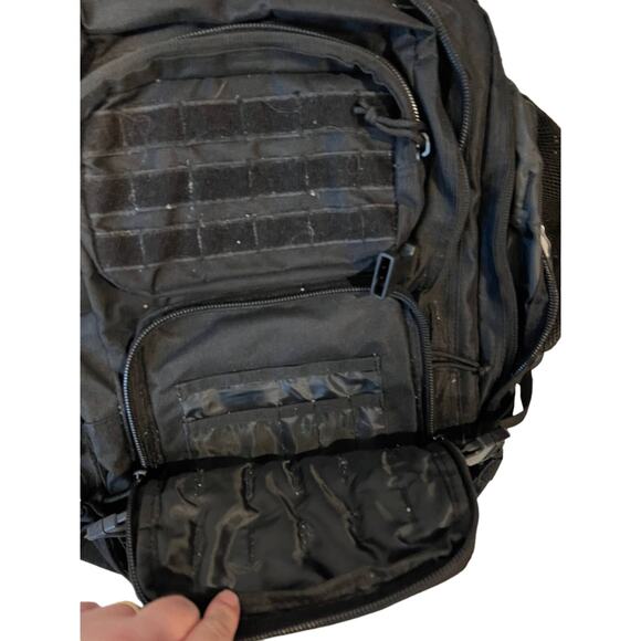 Generic No Brand Black Tactical Backpack - Picture 3 of 5